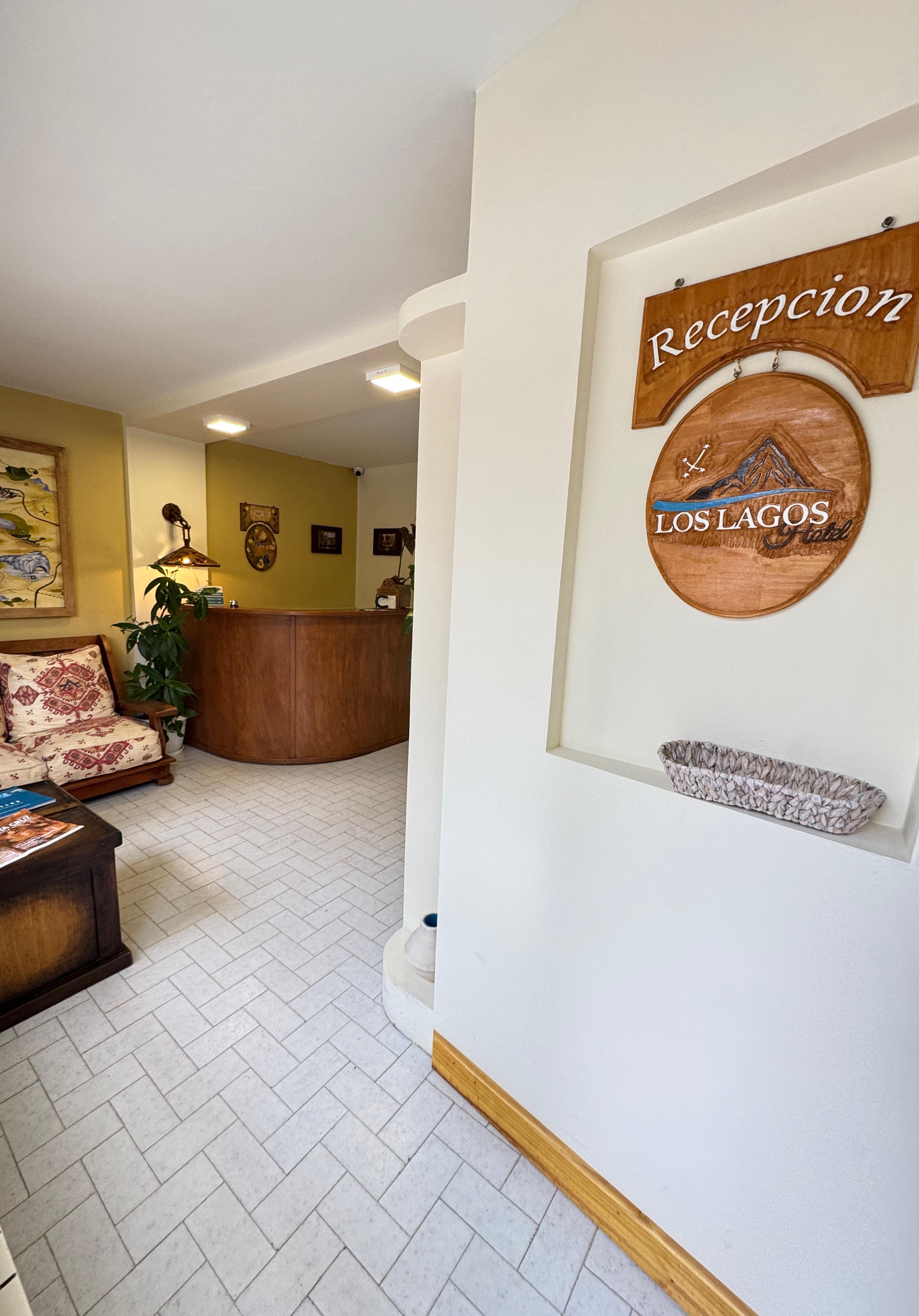 Recepción del hotel